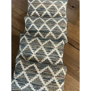 Set Four (4) LOLOI Magnolia Home Joanna Gaine Pillows 13"x21" P0421 Multi Color